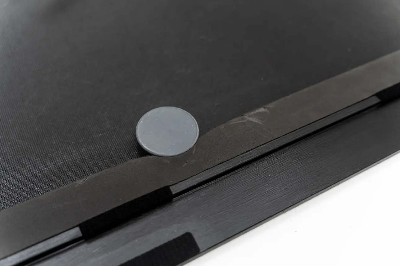 The puck rebounding off a Danglemat bumper.